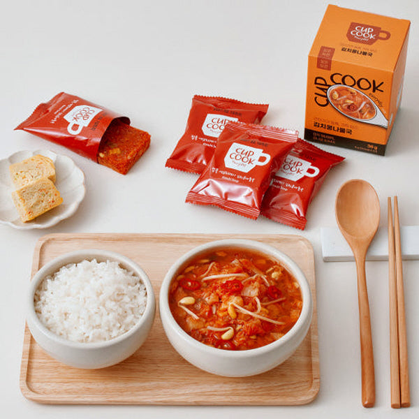 Cupcook Everyday Kimchi Bean Sprout Soup (9g x 4 Packs)