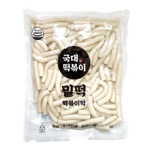 Kukdae Tteokbokki Tteokbokki Rice Cakes (Wheat) 1kg