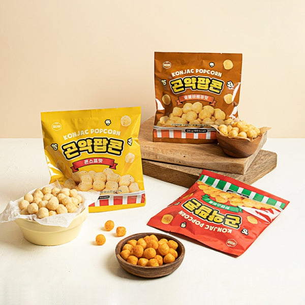 Dashin Shop Light Konjac Popcorn 25g - Corn Soup Flavor