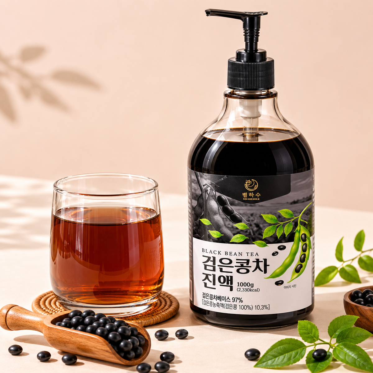 Byeolhasu 97% Black Bean Tea Extract 1000g