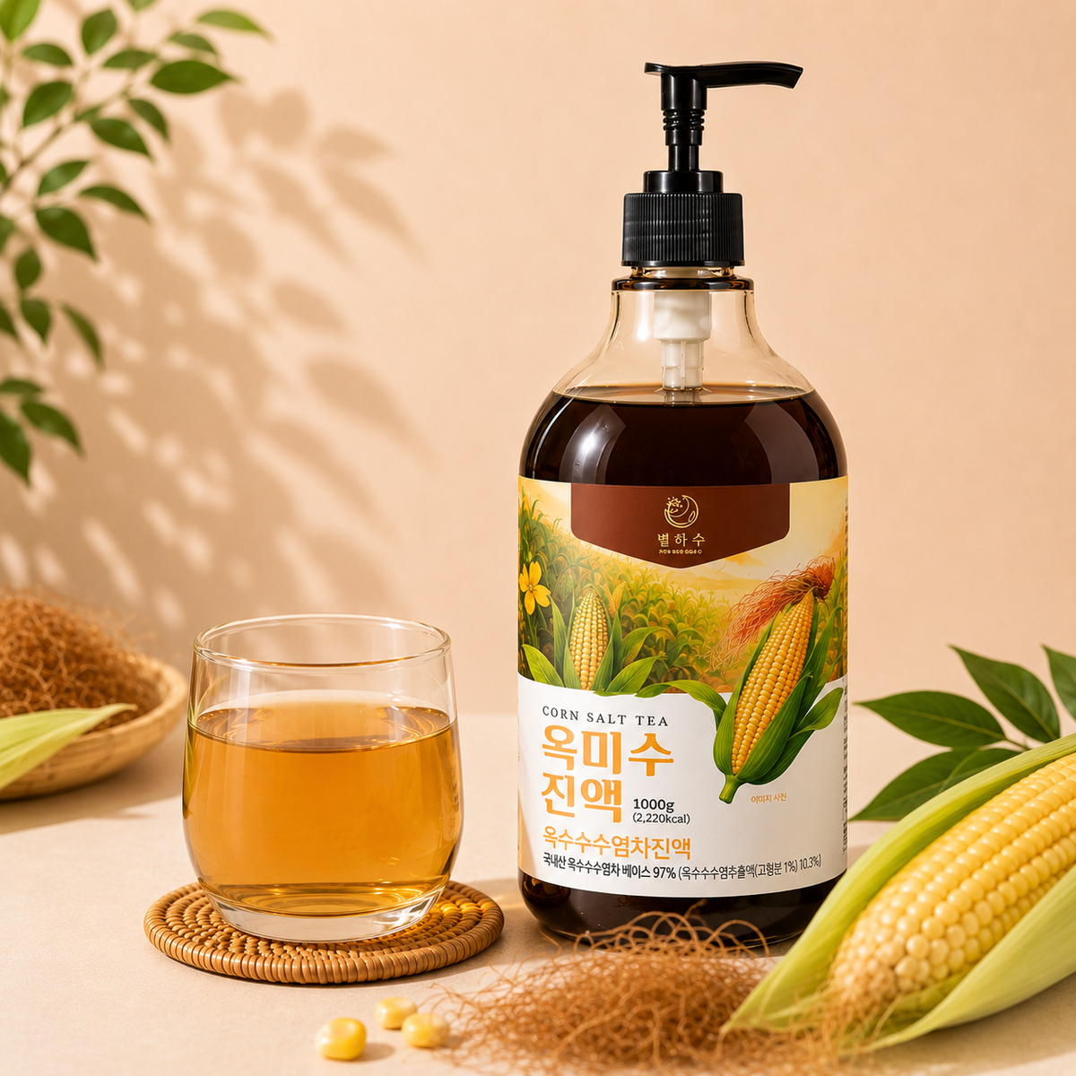 Byeolhasu 97% Corn Silk Tea Extract (Okmisu) 1000g