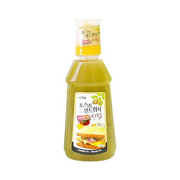 Seosan-ae Sweet & Tangy Kiwi Toast & Sandwich Syrup (480g)