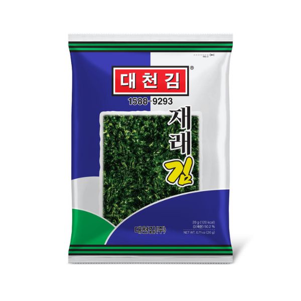 Daecheong Seaweed Traditional Seaweed 20g (1 pack)