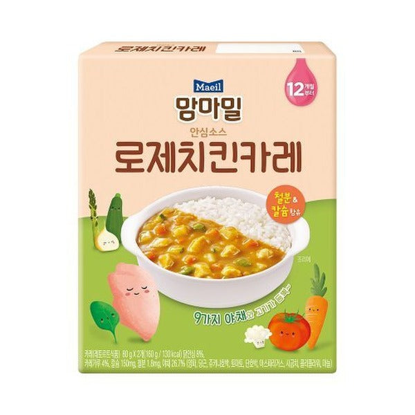Maeil Dairy MammaMeal Baby Food – Rose Curry Sauce 80g