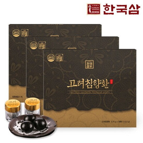 Hanguksam Korean Agarwood Pills (3.75g × 30 Pills)