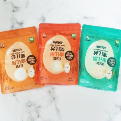 Baemama Organic Rice Flour Stage 2 400g