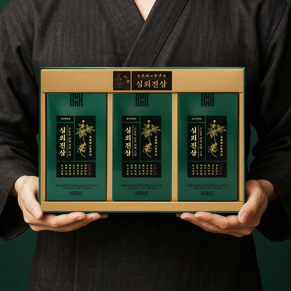 KimSohyung Hemille High-Concentration Ginseng Extract Stick (Simmoe Ginseng) (20g x 30 Packs) (Hamile Premium)