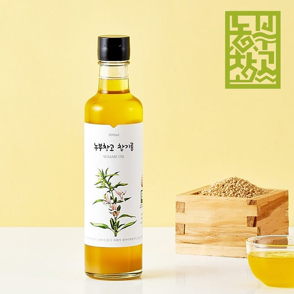Nongbus Korean Cold Pressed Sesame Oil 180ml
