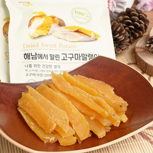 Sweet Haenam Dried Sweet Potato Slices from Haenam 60g