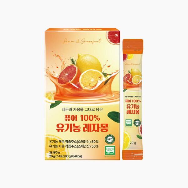 Funeat One-A-Day Organic Lezamong Grapefruit Powder (2g x 14 Sachets)