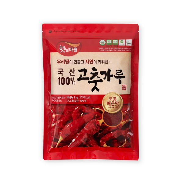 Haetnim Village Domestic Red Pepper Powder 1kg