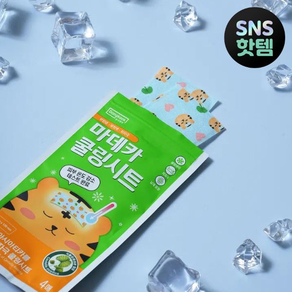 Dongkook Pharmaceutical Madeca Cooling Sheet (4 sheets)