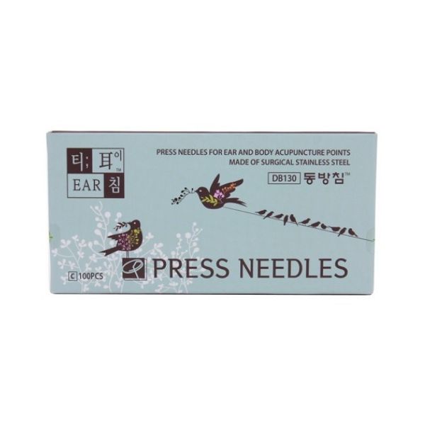 Dongbang Needle T-Type Ear Acupressure Press Needles (50 Pieces)
