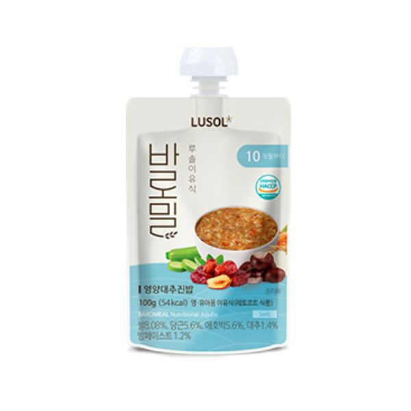 Lusol Baromil Nutritional Jujube Brown Rice 100g (Pouch Type)