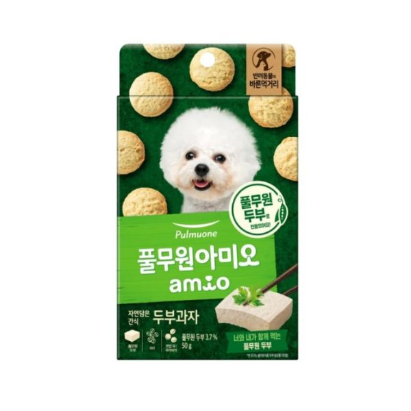 Pulmuone Amio Dog Snack – Tofu Biscuit 50g