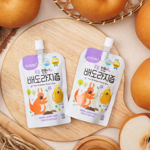 LuSol Rich Pear & Balloon Flower Juice 100ml