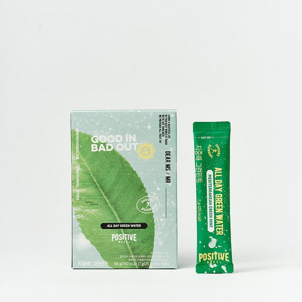 Positive Hotel Mediterranean Green Mint 98g (7g x 14 packets)