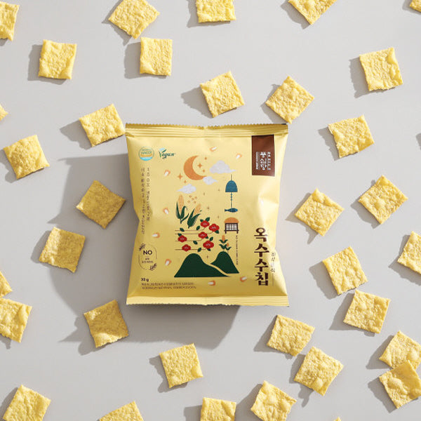 Poongsimdang Sugar-Free Crispy Corn Chips 30g