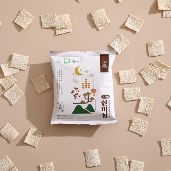 Poongsimdang Organic Brown Rice Chips 30g