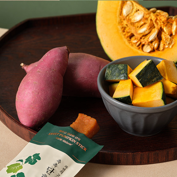 Hanul Food Moist Korean Pumpkin Stick 1 piece 20g