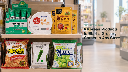 6 Korean Products to Start a Grocery Corner in Any Store