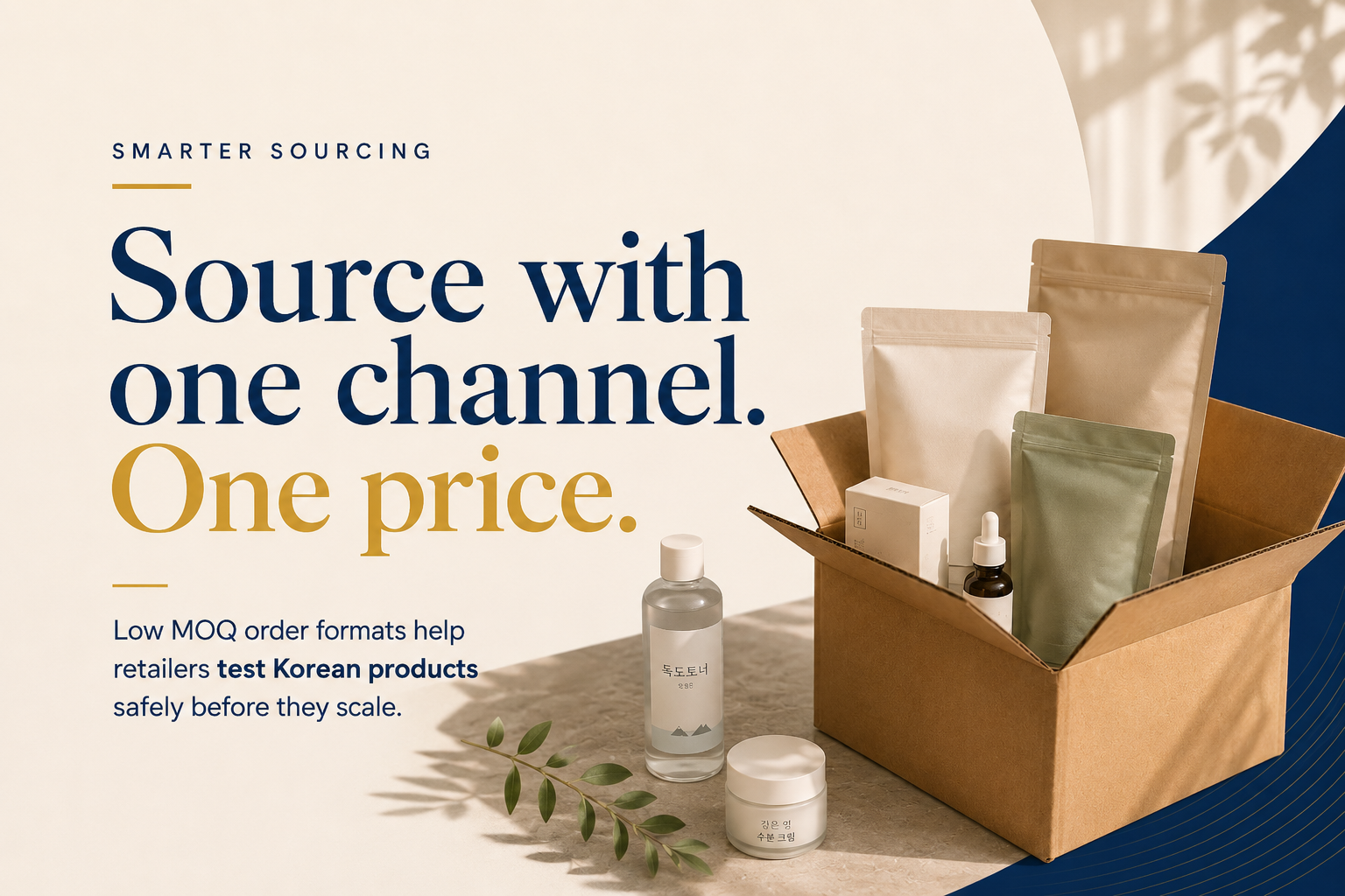 Why Low MOQ Order Formats Help Retailers Test Korean Products Safely