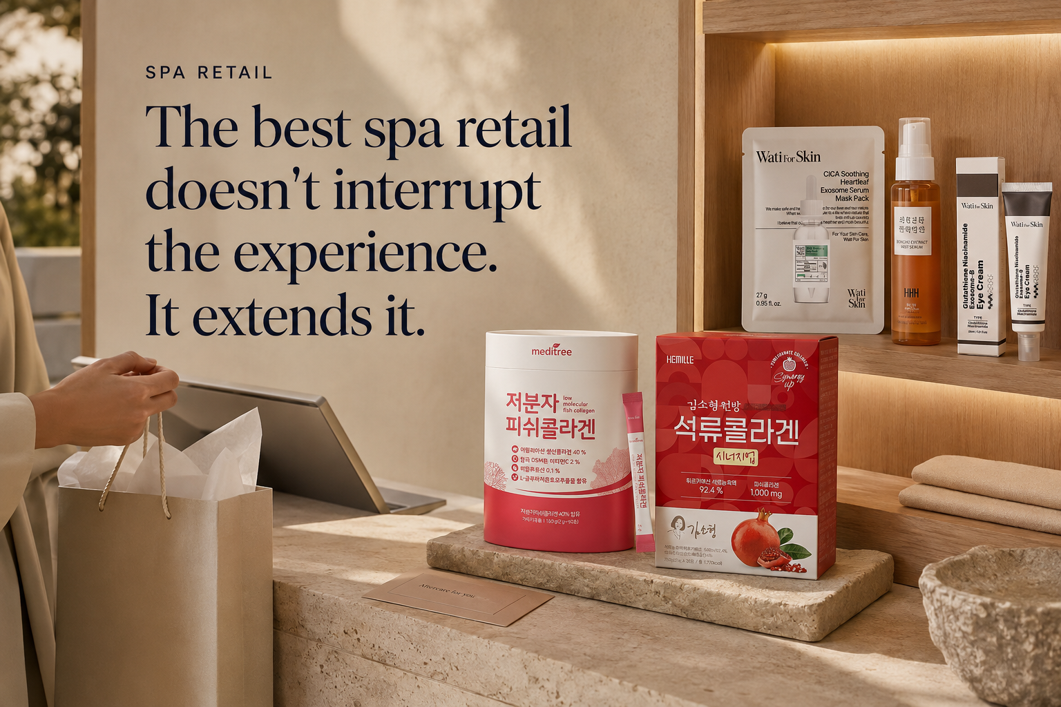 Spa Retail: Korean Wellness Sticks as Aftercare Products