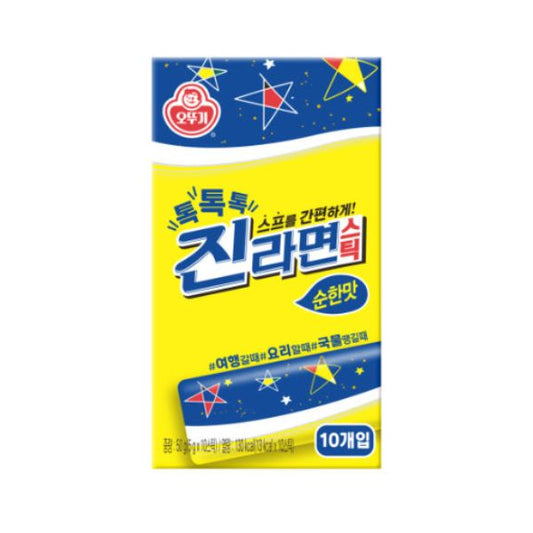 [Otoki] TokTokTok Jin Ramyun Soup Stick – Mild (5g x 10 sticks)