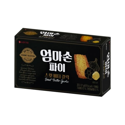 [Lotte Wellfood][2025 Limited Edition] Mom’s Hand Pie Sweet Butter Garlic 127g
