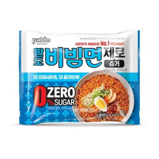 [Paldo] Bibimmyeon Zero Sugar 120g (1 pack)
