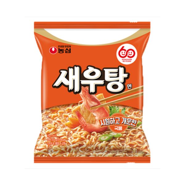[Nongshim] Saewootang Shrimp Soup Ramyun 122g