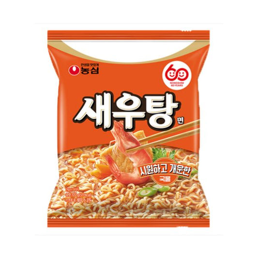 [Nongshim] Saewootang Shrimp Soup Ramyun 122g