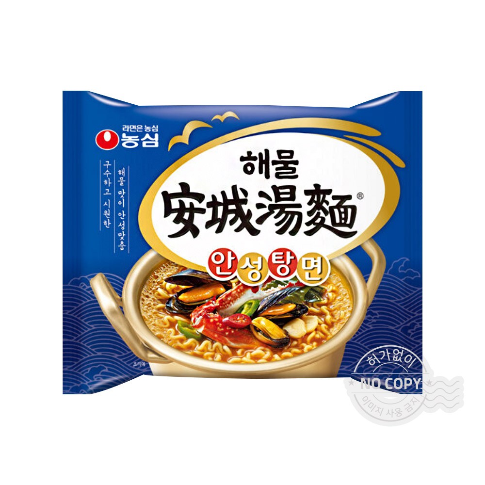 [Nongshim] Anseong Seafood Soup Noodles 112g