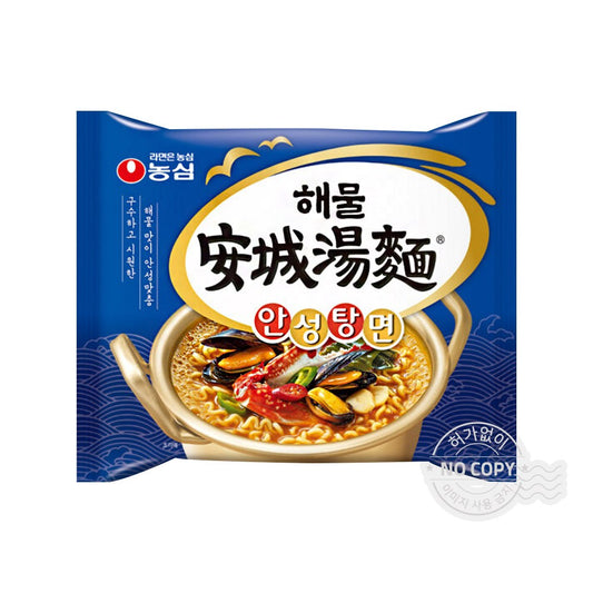 [Nongshim] Anseong Seafood Soup Noodles 112g