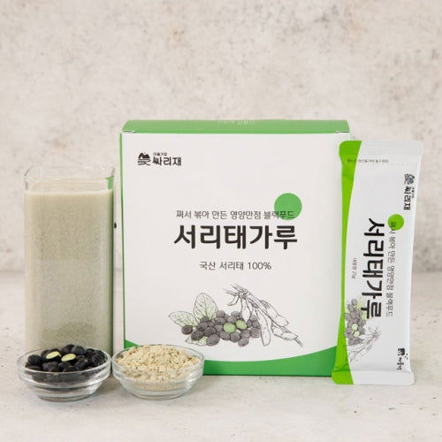 [Ssarijae] Korean Black Soybean Powder Shake (25g x 10 packs)