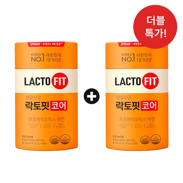 [Double Special] [Chong Kun Dang Health] Lactofit Core Probiotics (2g x 60 sticks)
