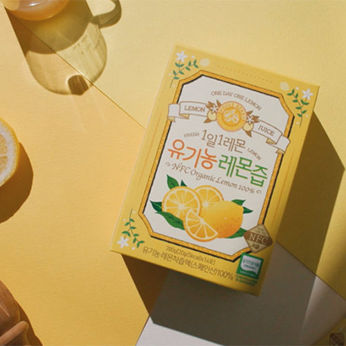 [Wholeberry] Organic One-a-Day Lemon Juice (25g x 14 sticks)