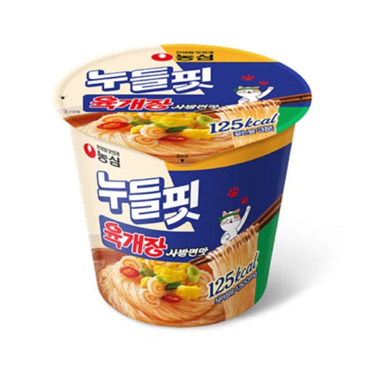 [Nongshim] Noodle Fit 125Kcal Yukgaejang Saemyeon Flavor 35.5g