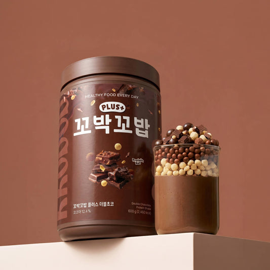 [Kkobak Kkobap] Plus Protein Shake - Double Chocolate 600g