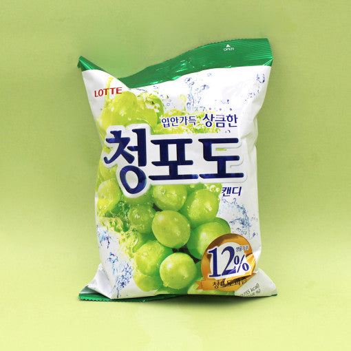 [Lotte] Green Grape Candy 153g
