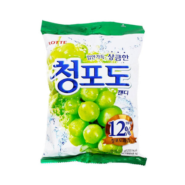 [Lotte] Green Grape Candy 153g