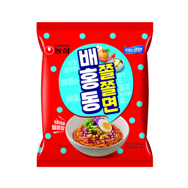 [Nongshim] Baehongdong Jjoljjolmyeon Noodles 129g