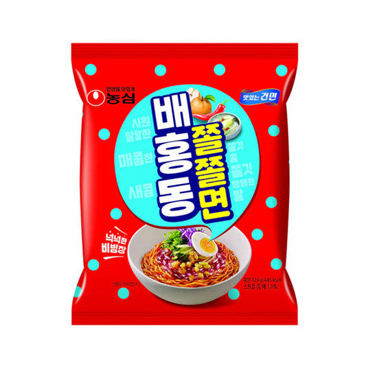 [Nongshim] Baehongdong Jjoljjolmyeon Noodles 129g