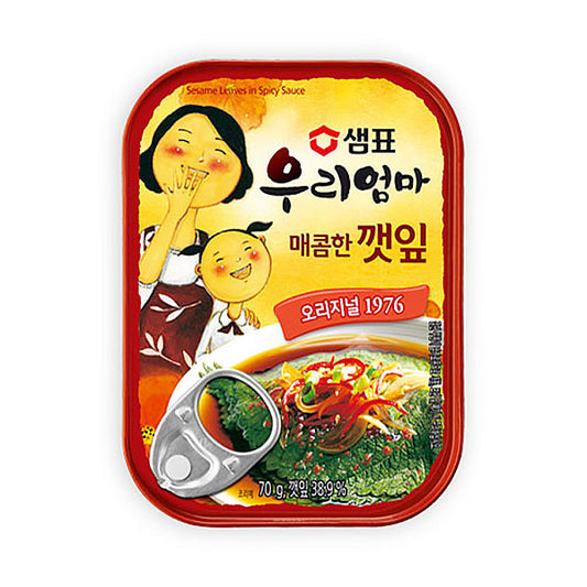 [Sempio] Our Moms Spicy Perilla Leaves 70g