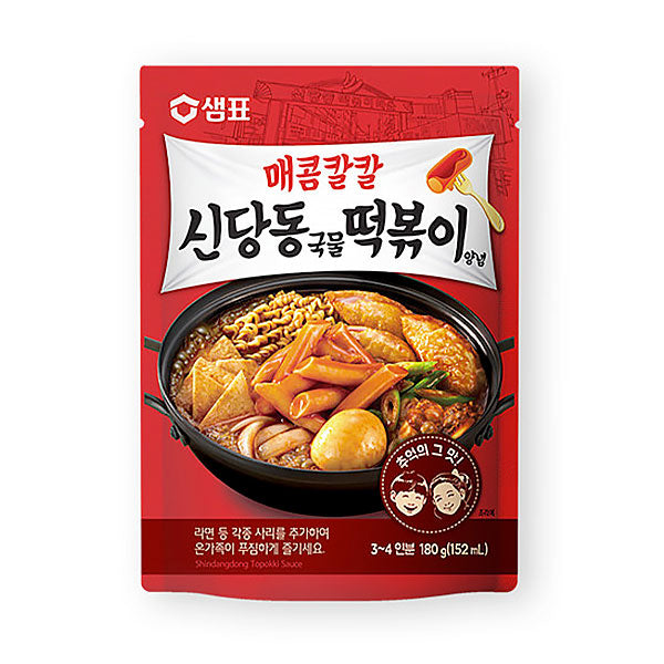 [Sempio] Spicy Sindang-dong Soup Rice Cake Sauce 180g