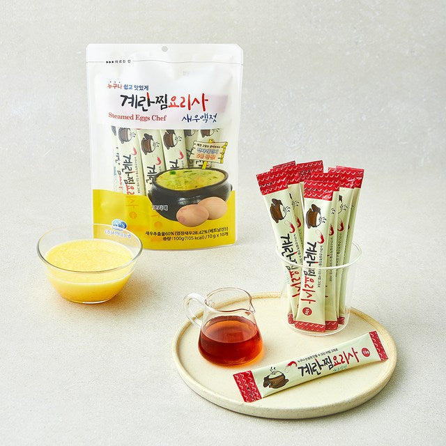 [Egg Custard Chef] Shrimp Fish Sauce Seasoning (10g × 10 Packets)