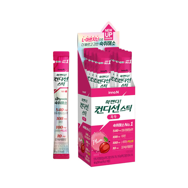 Condition Hangover Relief Sticks – Plum Flavor (18g × 10)