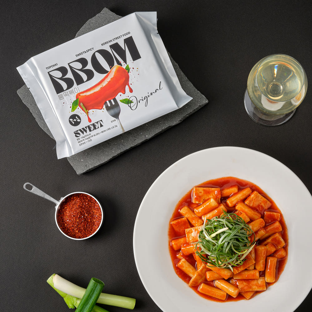 [Ppom Tteokbokki] Rice Cake Tteokbokki - Original 145g (Pouch)