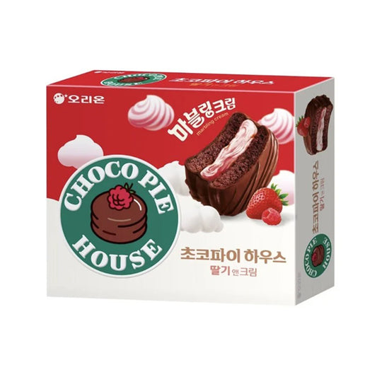 [Orion] Choco Pie House Strawberry & Cream 408g