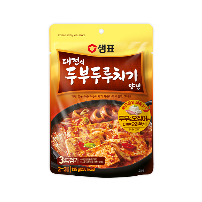 [Sempio] Daejeon-Style Braised Tofu Stir-Fry Sauce 135g